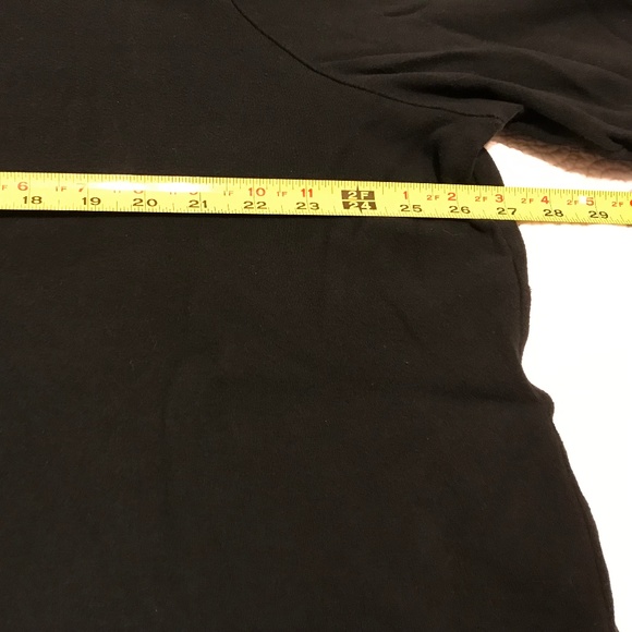 QF black holiday 3/4 sleeve top with 3 ombréd Christmas trees — sparkly! (2X) - Picture 12 of 16